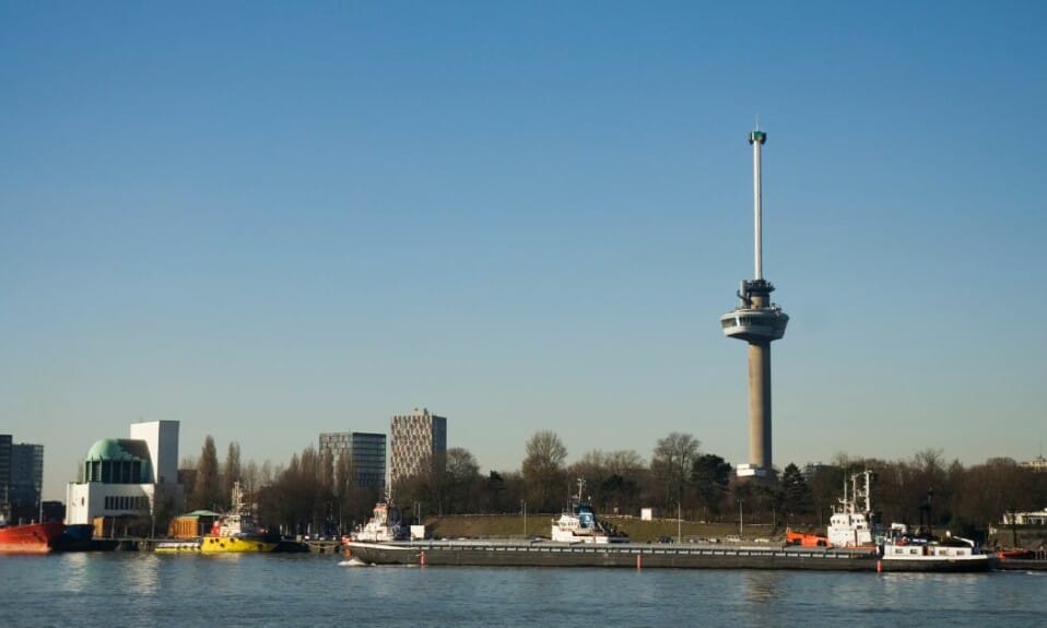 Abseilen: De snelste weg naar beneden vanaf de Euromast