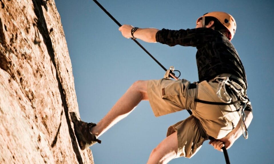 Spanning van rappelling en abseilen in Nederland op 3 locaties