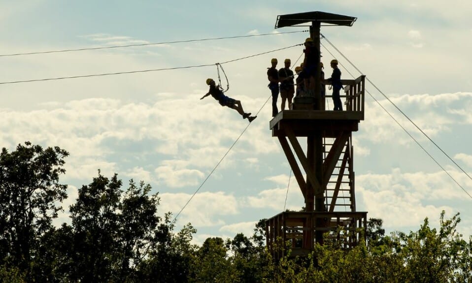 De 6 populairste zipline locaties in Nederland