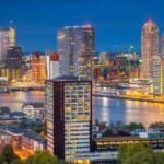 Nachtprogramma Miniworld Rotterdam: Rotterdam by night in miniatuur